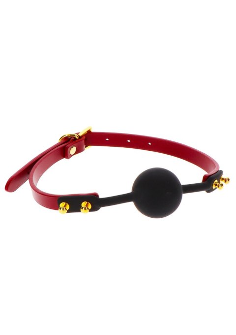 Knebel Z Wegańskim Paskiem Silicone Ball Gag Taboom