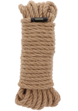 Konopna Lina Do Wiązania Hemp Rope 10 Meter 7 Mm Nude Taboom