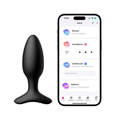 Korek Analny Sterowany Aplikacją Hush 2 Butt Plug 38Mm Lovense