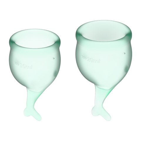 Kubeczki Menstruacyjne Feel Secure Menstrual Cup Set Satisfyer