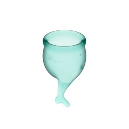 Kubeczki Menstuacyjne Feel Secure Menstrual Cup Set Satisfyer