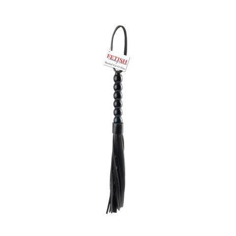 Pejcz Fetish Fantasy Series Beaded Cat-O-Nine Tails Pipedream