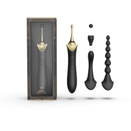 Wibrator Wielofunkcyjny Bess 2 Obsidian Black Zalo