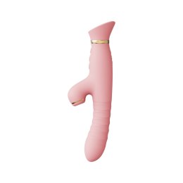 Wibrator Wielofunkcyjny Rose Thruster Strawberry Pink Zalo