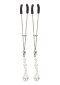 Zaciski Na Sutki Tweezers With Pearls Silver Taboom