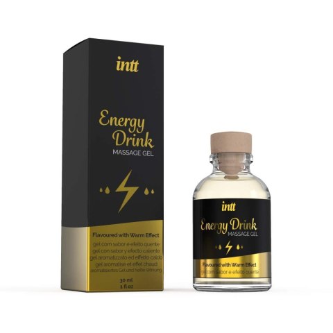 Żel Do Masażu Massage Gel Energy Drink 30 Ml intt
