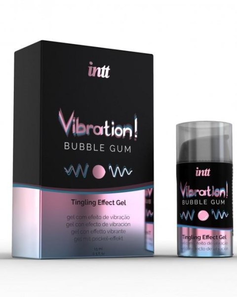 Żel Stymulujący Vibration! Bubble Gum 15 Ml intt