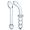 Zestaw Dwóch Szklanych Dild G-Spot Pleasure S Dildo Set 2 Pcs Glas
