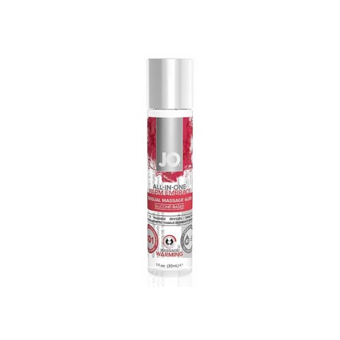 All-In-One Sensual Żel Do Masażu Rozgrzewający 30 Ml System JO