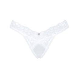 Białe Stringi Heavenlly M/L Obsessive
