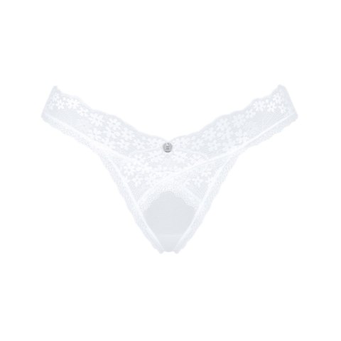 Białe Stringi Heavenlly M/L Obsessive