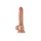 Dildo Model A 21,5 Cm Dong With Balls Pine Shaft