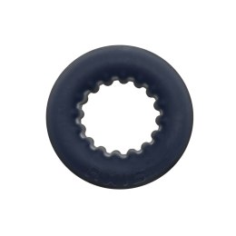 Pierścień erekcyjny Axis Rib Griphold Cockring Ice Black Oxballs