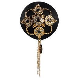 Skórzane Ozdobne Nasutniki Upko Luxury Baroque Leather Pasties UPKO