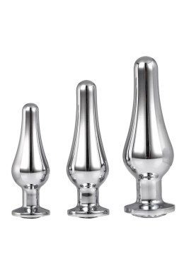 Zestaw Korków Gleaming Love Pleasure Set Silver Dreamtoys