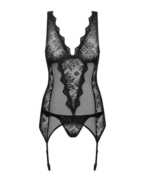 Gorset Ze Stringami Emperita 2Xl/3Xl Obsessive