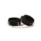 Kajdanki Boudoir Amor Black Ankle Cuffs Liebe Seele