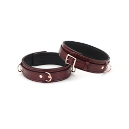 Kajdanki Wine Red Thigh Cuffs L Size Liebe Seele