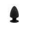 Korek Analny Plug Model 1 - rozmiar M 11 Cm Black Silexd