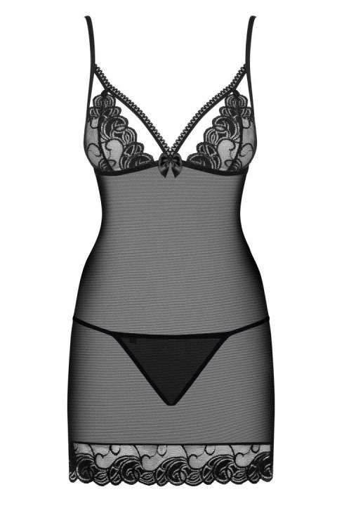 Koszulka Nocna Ze Stringami Wonderia S/M Obsessive