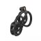 Pas cnoty Guardian Chastity Cage Black Size 3 CELLMATE