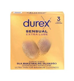 Prezerwatywy Sensual Extra Lube 3 Szt Durex