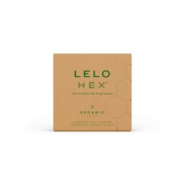 Prezerwatywy organiczne HEX Organic Condoms 3 pack LELO