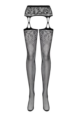 S206 Garter Stockings Czarne S/M/L Obsessive