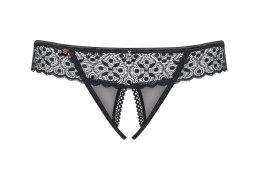 Shibu stringi otwarte czarne S/M Obsessive