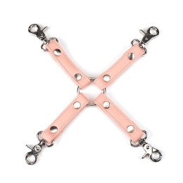 Uprząż Bondage Pink Organosilicon Hogtie Liebe Seele