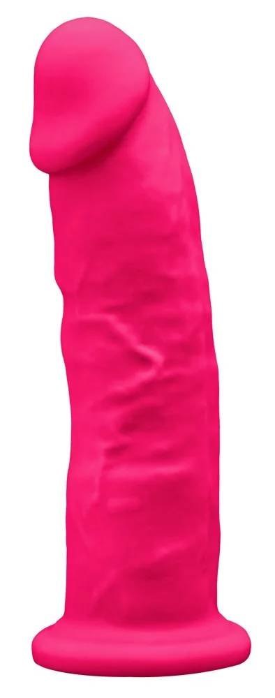Wibrator 17,5 cm Model 2 7" Pink Motor + LRS Silexd