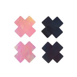 Nasutniki Cross Nipple Pasties 2 Pair Secret Play