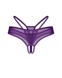 Stringi otwarte fioletowe Vibres 2XL/3XL Obsessive
