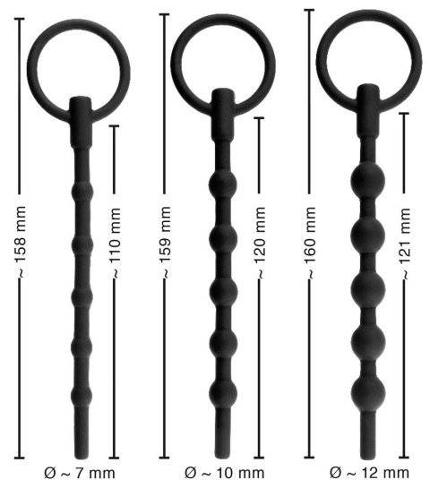 DILATORY PENISPLUG TRAINING SET X 3