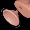 DILDO 7.5'' SLIDING SKIN DUAL LAYER DONG FLESH
