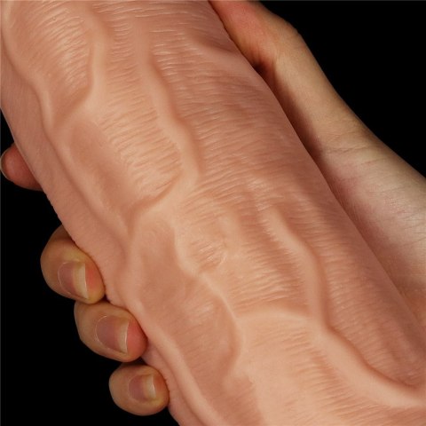 DILDO 9.5'' REALISTIC CURVED DILDO