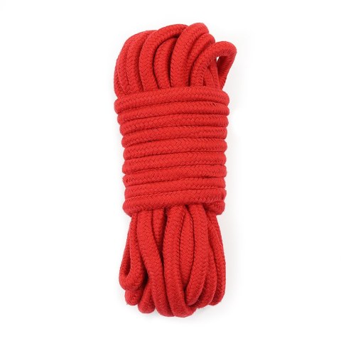 LINA FETISH BONDAGE ROPE 10M CZERWONA