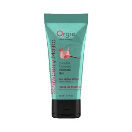 Lubrykant Jadalny Lube Tube Cocktail Strawberry Mojito 50Ml Orgie