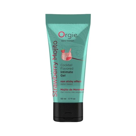 Lubrykant Jadalny Lube Tube Cocktail Strawberry Mojito 50Ml Orgie