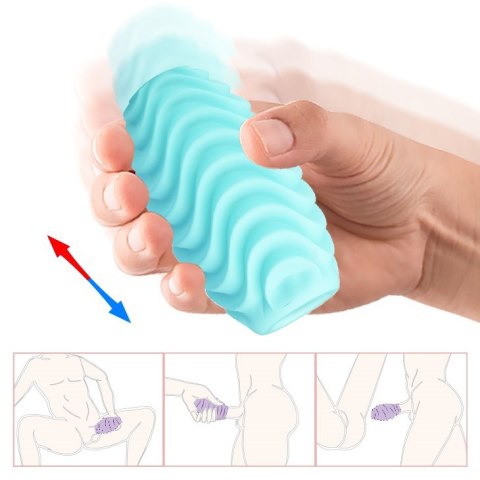 MASTURBATOR ATTRACTIVE DOUBLE-SIDED EGG