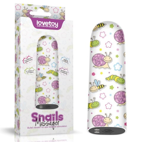 MINIWIBRATOR RECHARGEABLE SNAILS MASSAGER