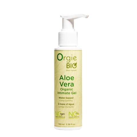 Żel Intymny Bio Aloe Vera Organic Intimate Gel 100Ml Orgie