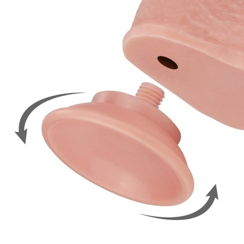 DILDO 9'' SLIDING SKIN DUAL LAYER DONG