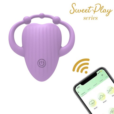 DYSKRETNY MASAŻER STEROWANY APLIKACJĄ EROSPACE SWEET PLAY A5