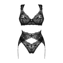 Komplet 3-częściowy Donna Dream XS/S Obsessive