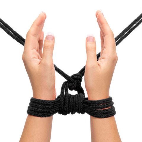 LINA FETISH BONDAGE ROPE 10M CZARNA