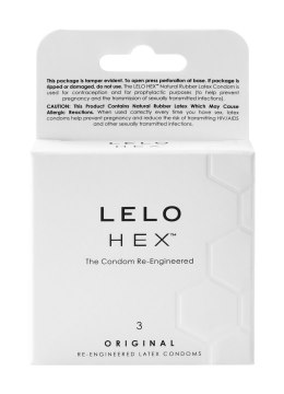 Prezerwatywy Hex Original 3 Lelo
