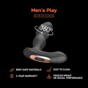 ROTACYJNY MASAŻER PROSTATY Z PILOTEM EROSPACE MEN'S PLAY B12