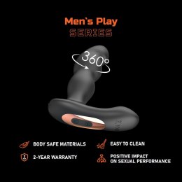 ROTACYJNY MASAŻER PROSTATY Z PILOTEM EROSPACE MEN'S PLAY B12