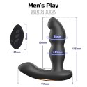 ROTACYJNY MASAŻER PROSTATY Z PILOTEM EROSPACE MEN'S PLAY B12